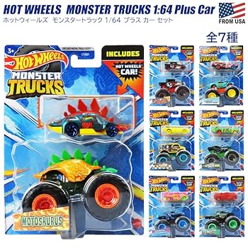 Amazon.co.jp: ホットウィール モンスタートラック プラス カー